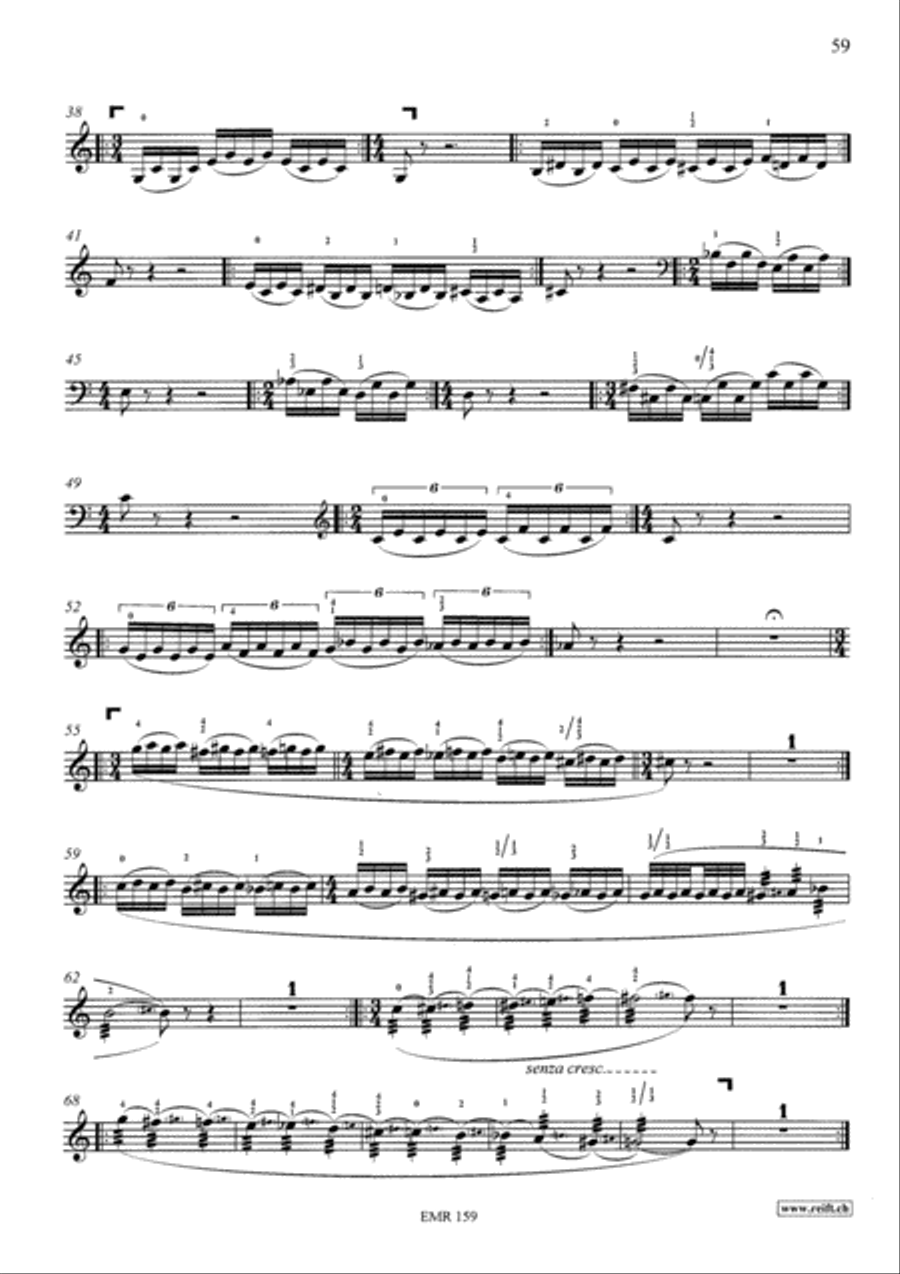 Treatise-Method and Exercises & 21 Etudes Horn scores gallery preview page 14
