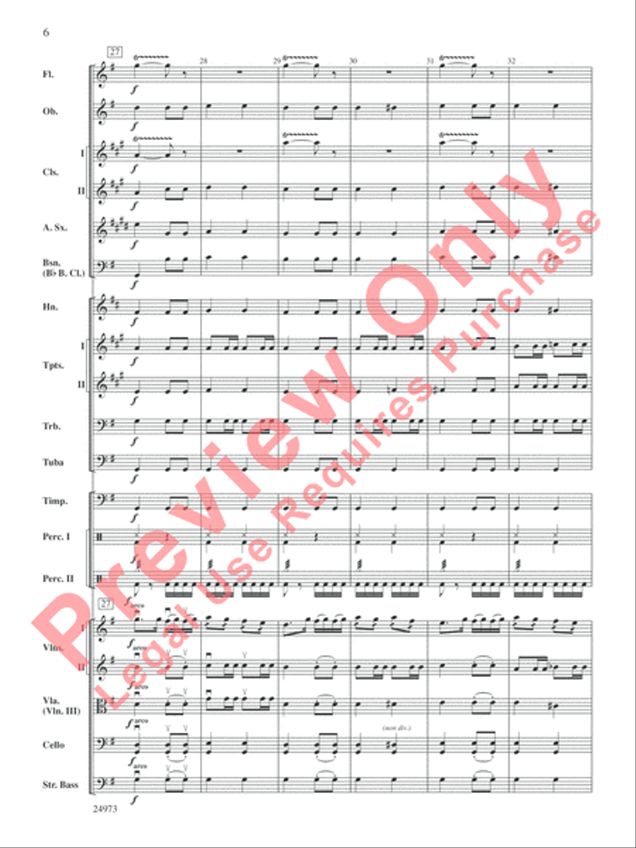 Capriccio Espagnol Capriccio Espagnol Full Orchestra scores gallery preview page 7