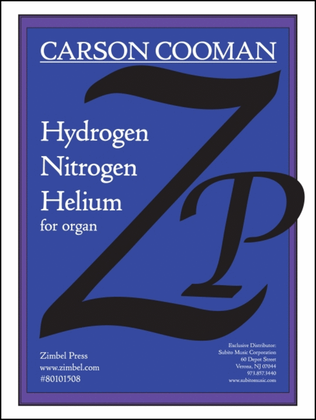 Book cover for Hydrogen Nitrogen Helium