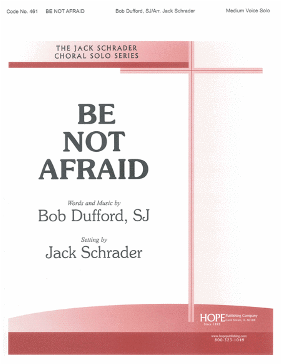 Be Not Afraid Medium Voice scores gallery preview page 1