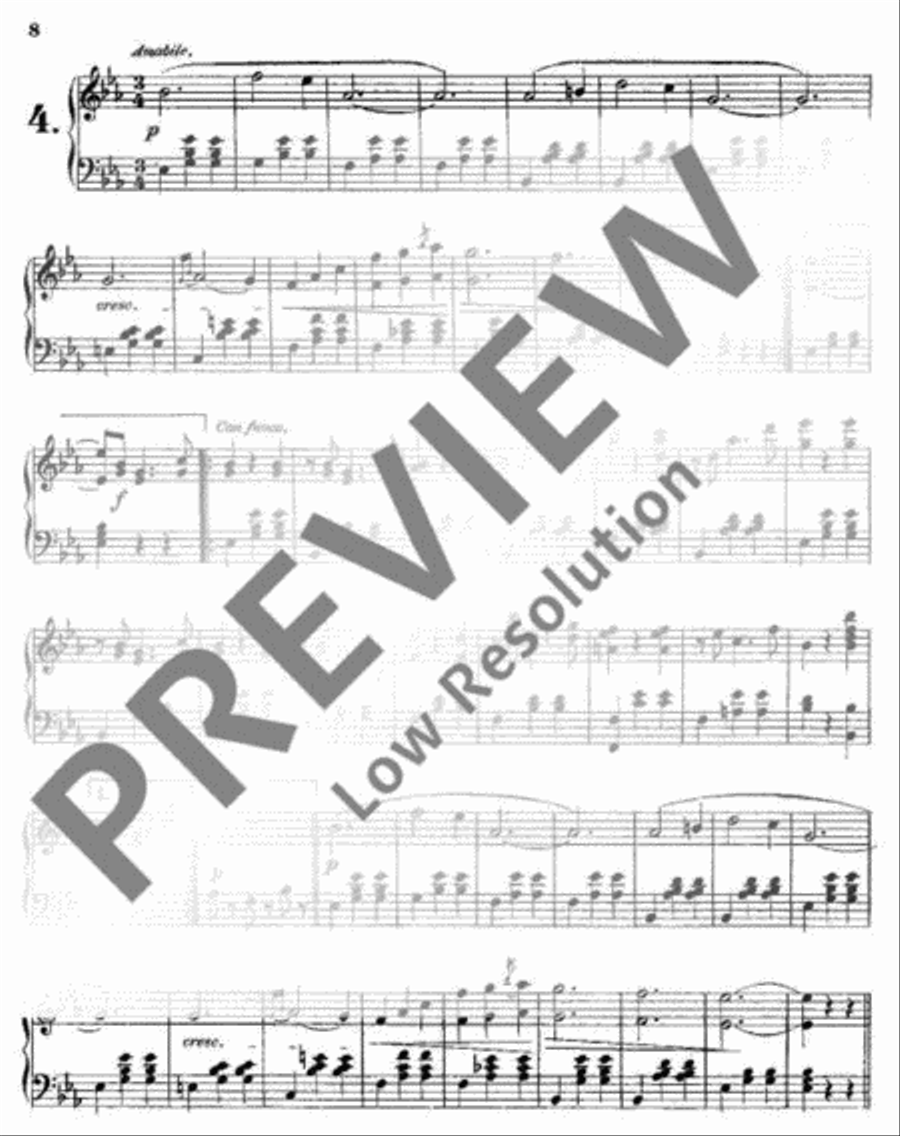 Vogelstimmen Piano Solo scores gallery preview page 9