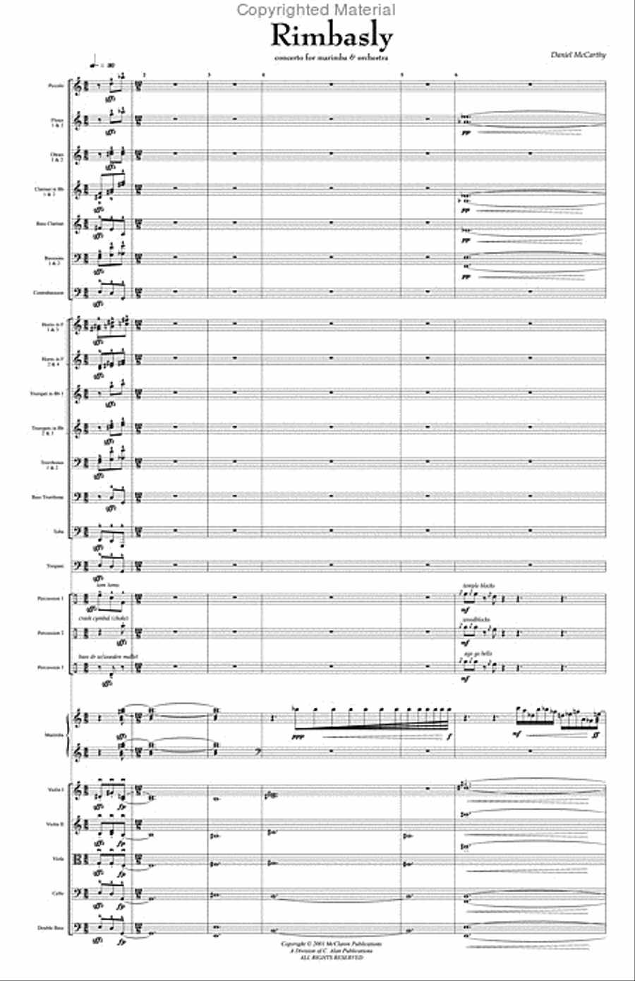Rimbasly Rimbasly Full Orchestra scores gallery preview page 2