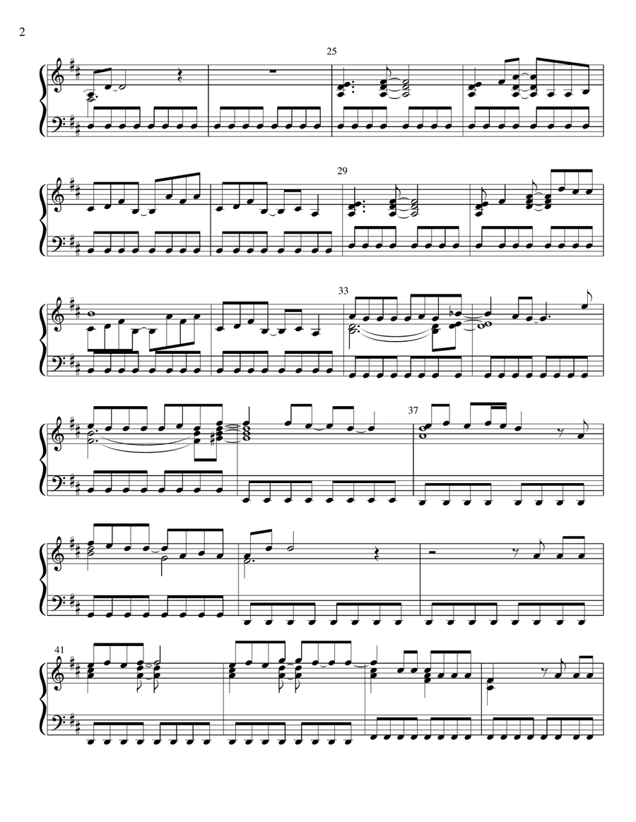 Eye In The Sky Piano Solo scores gallery preview page 2