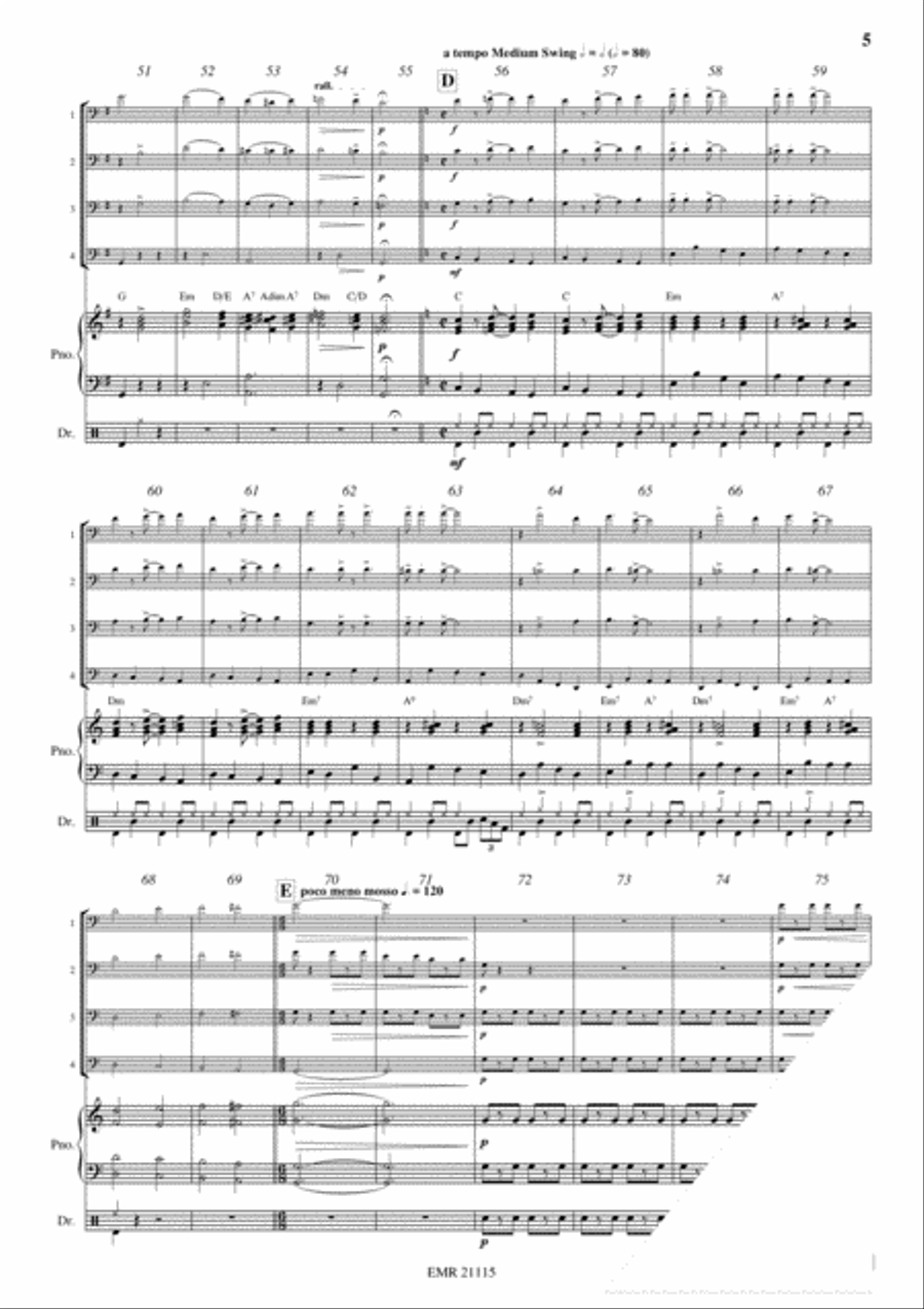 Movie Sequences Cello scores gallery preview page 5