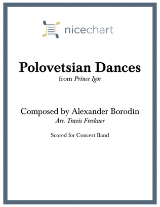 Book cover for Polovetsian Dances (Score & Parts)