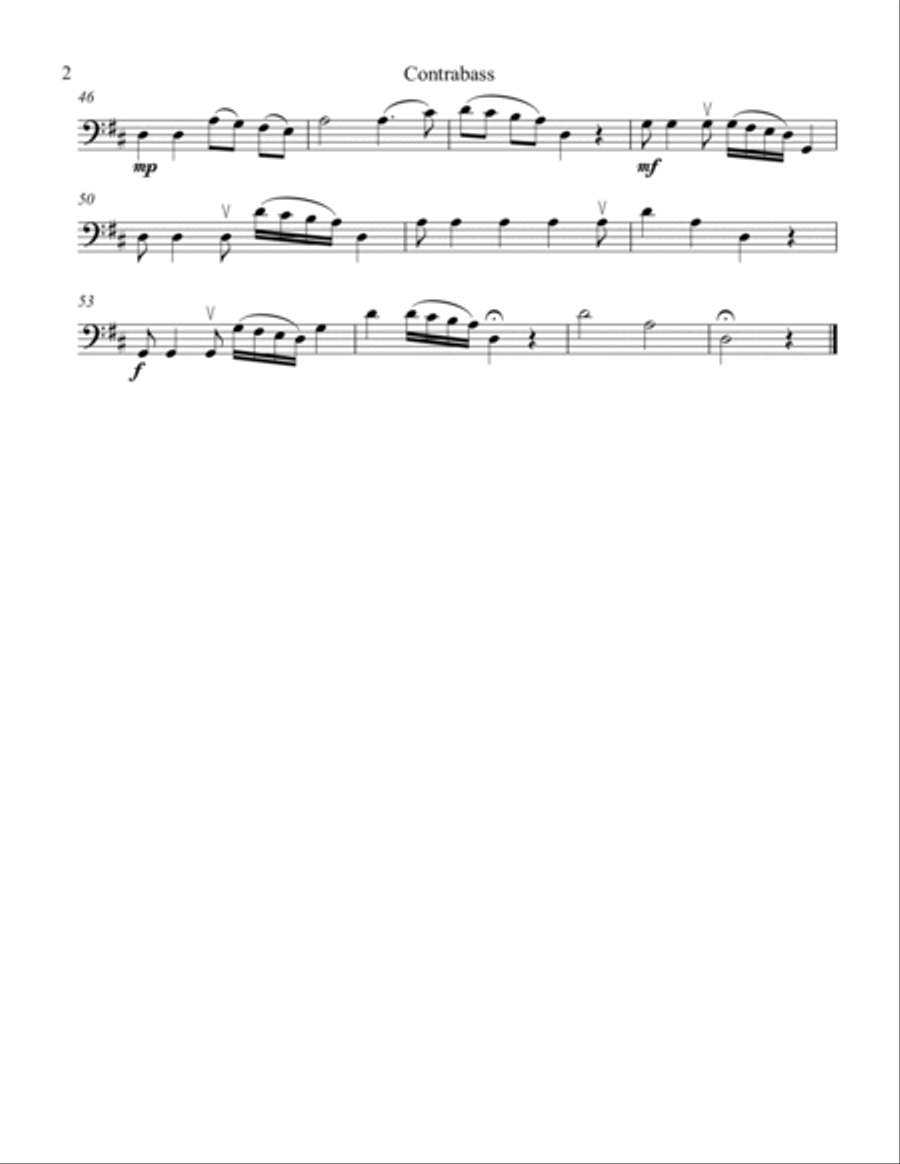 Savior Like a Shepherd Lead Us String Orchestra scores gallery preview page 2