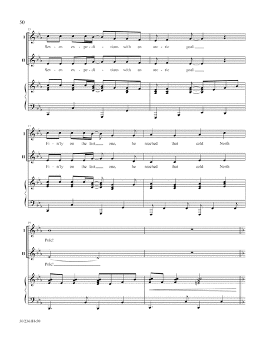 Ten Who Counted 2-Part scores gallery preview page 51