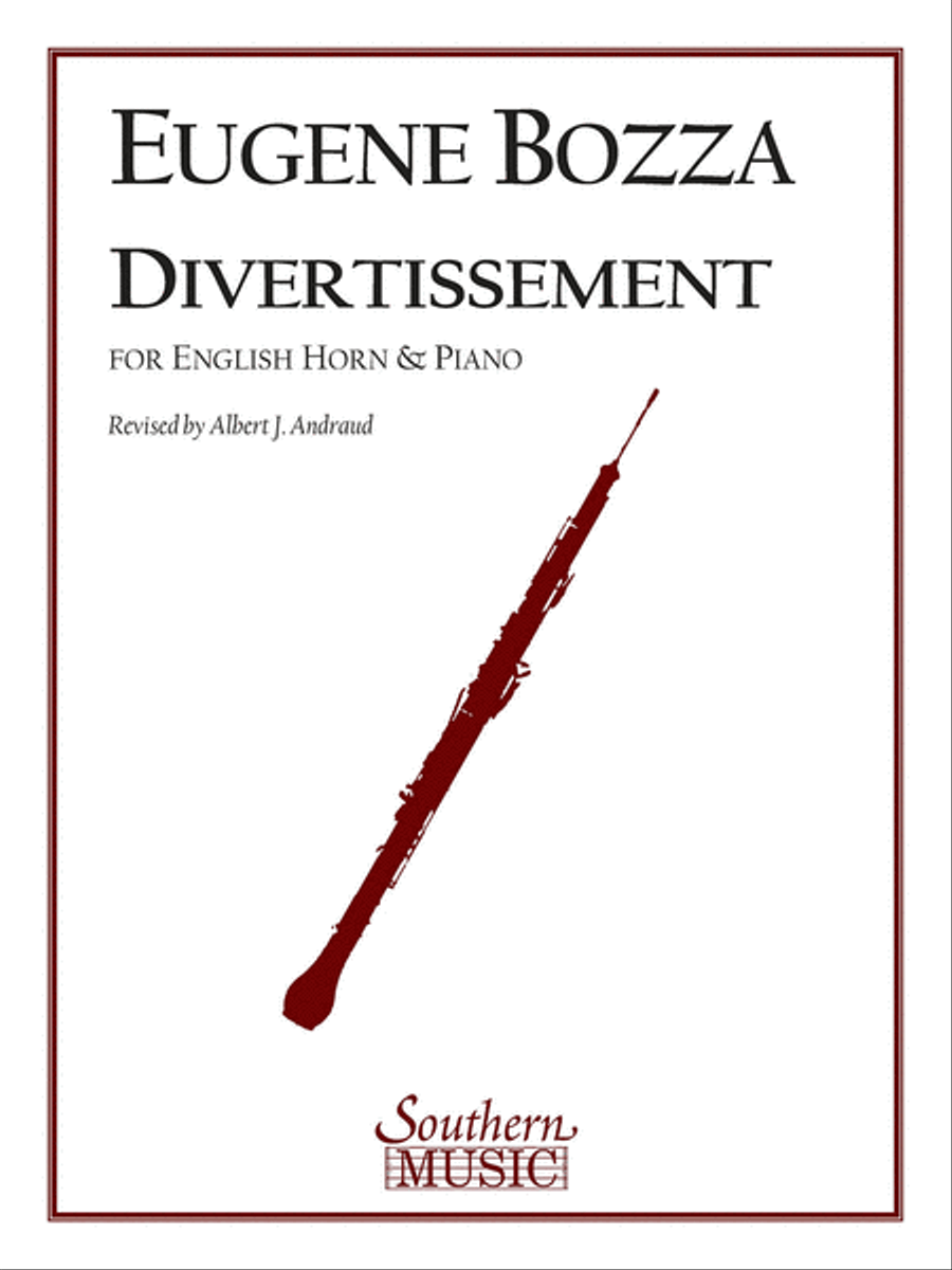 Divertissement English Horn scores gallery preview page 1