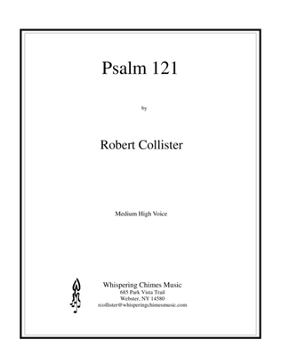 Book cover for Psalm 121 (medium high voice)