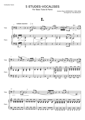 Vocalises - Tuba-Piano