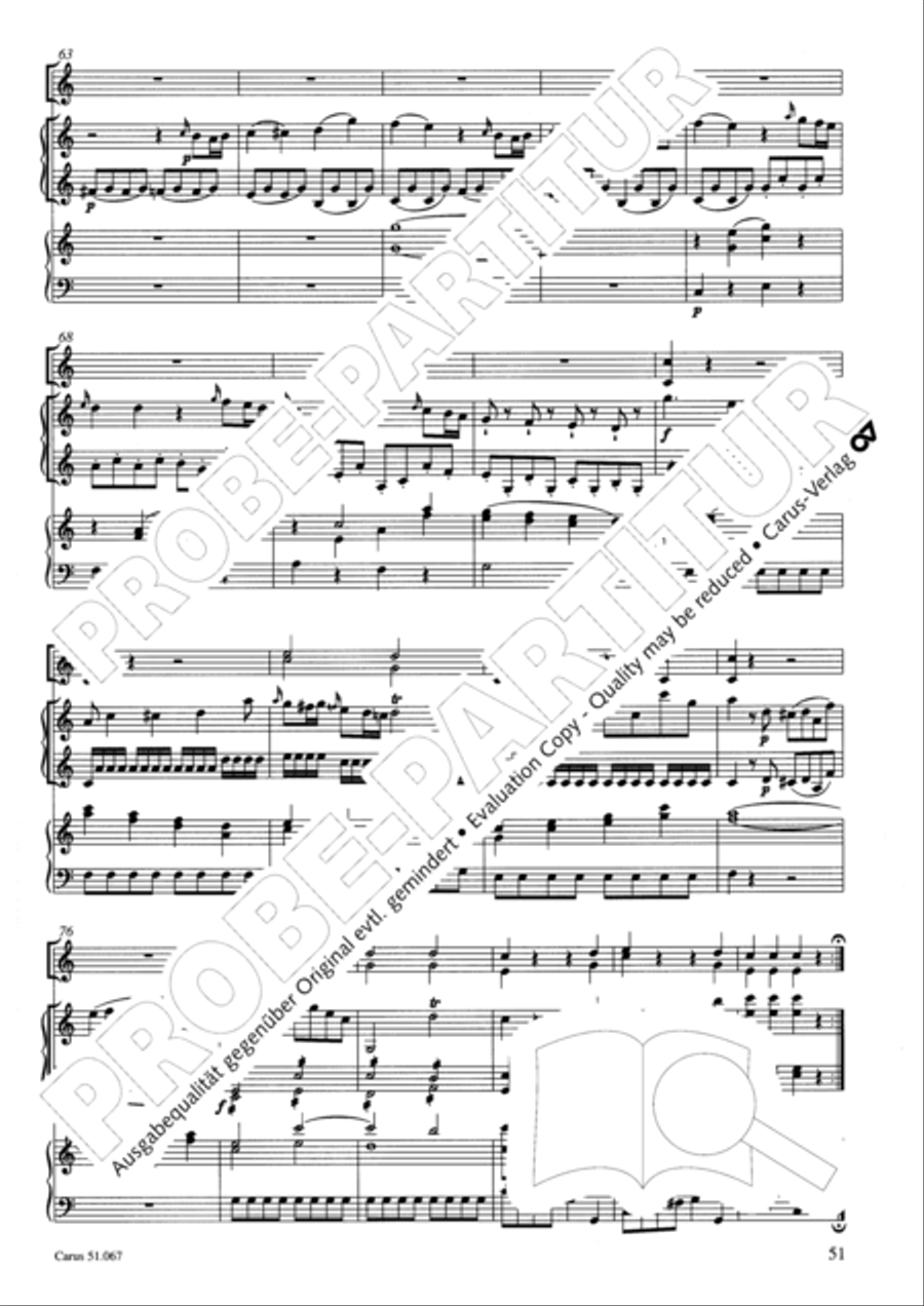 Church Sonatas Church Sonatas Collection / Songbook scores gallery preview page 52