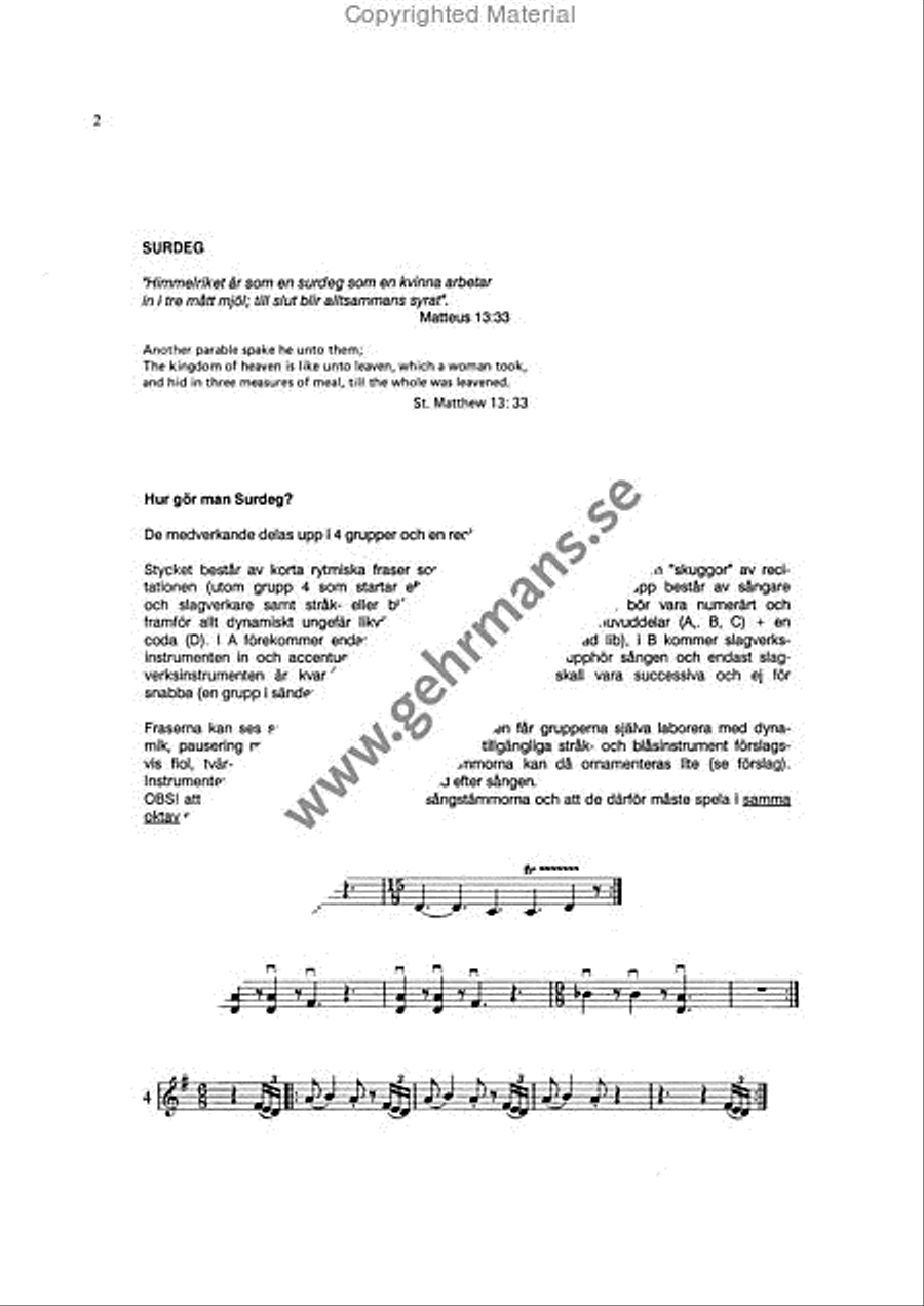 Surdeg SSAA scores gallery preview page 2