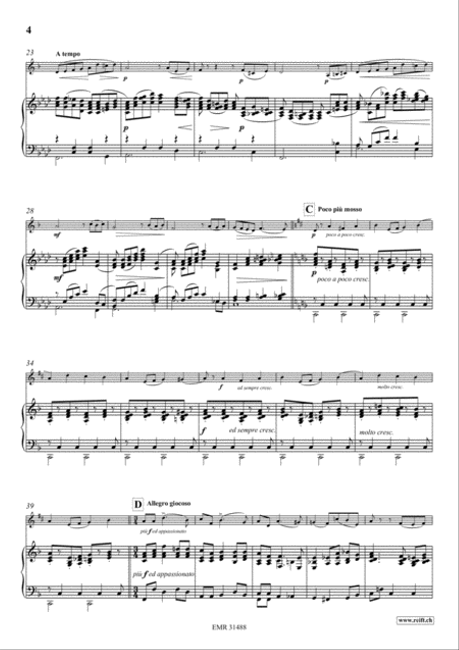 Barcarolle Barcarolle Piano Accompaniment scores gallery preview page 5