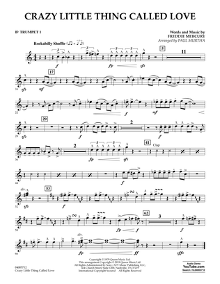 Crazy Little Thing Called Love (arr. Paul Murtha) - Bb Trumpet 1