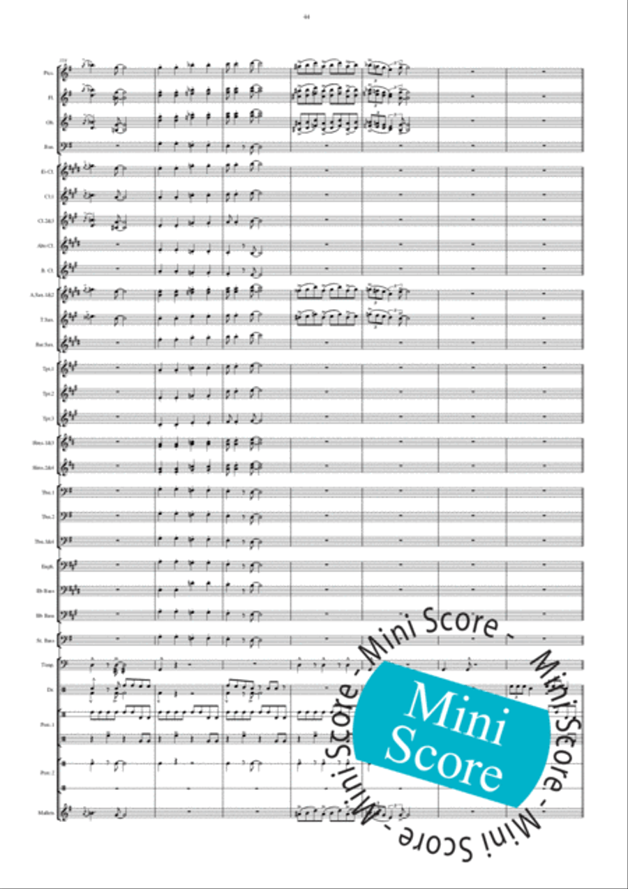 Car Concert Band scores gallery preview page 48