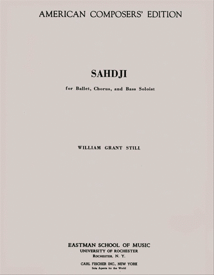Sahdji Choir scores gallery preview page 1