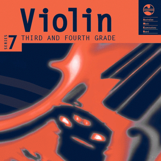 AMEB Violin Grade 3 To 4 Series 7 CD Recording And Notes