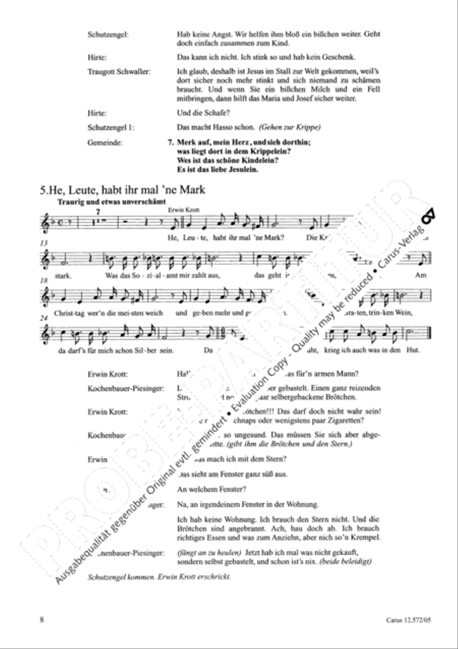 Das Himmliche Hilfswerk 2-Part scores gallery preview page 9