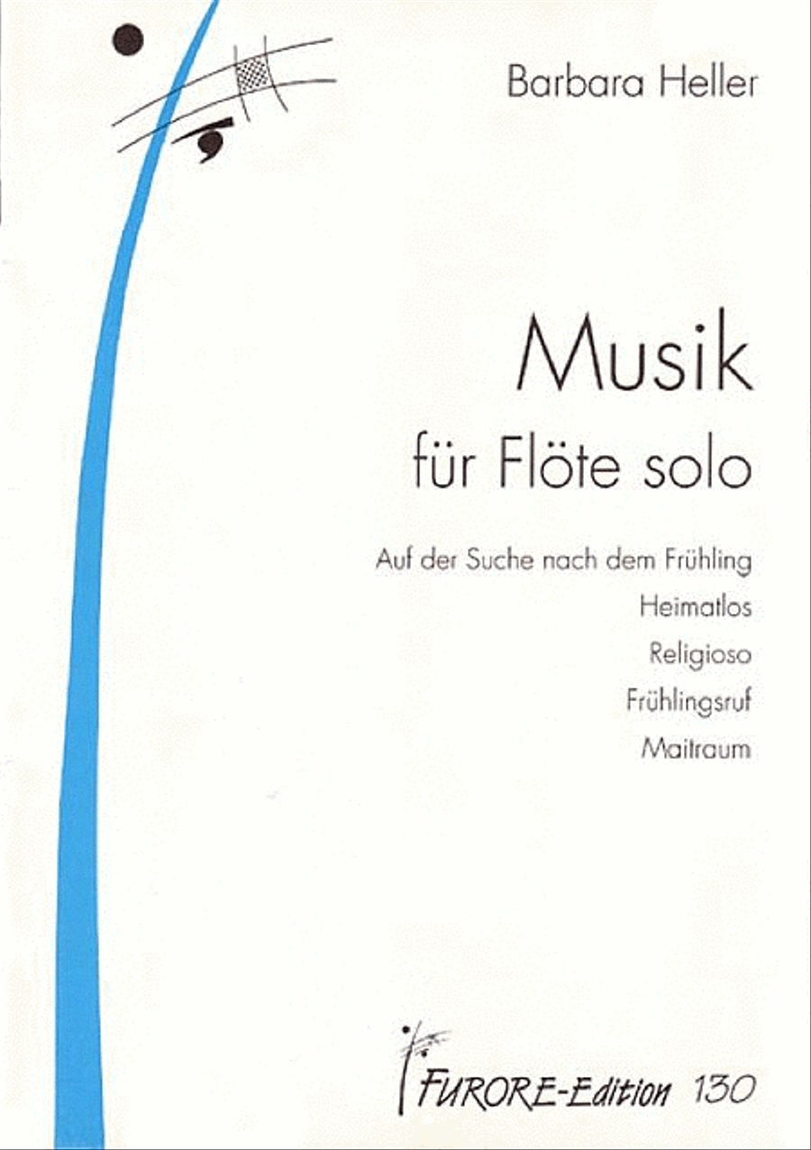 Musik fur Flote solo Musik fur Flote solo Flute Solo scores gallery preview page 1