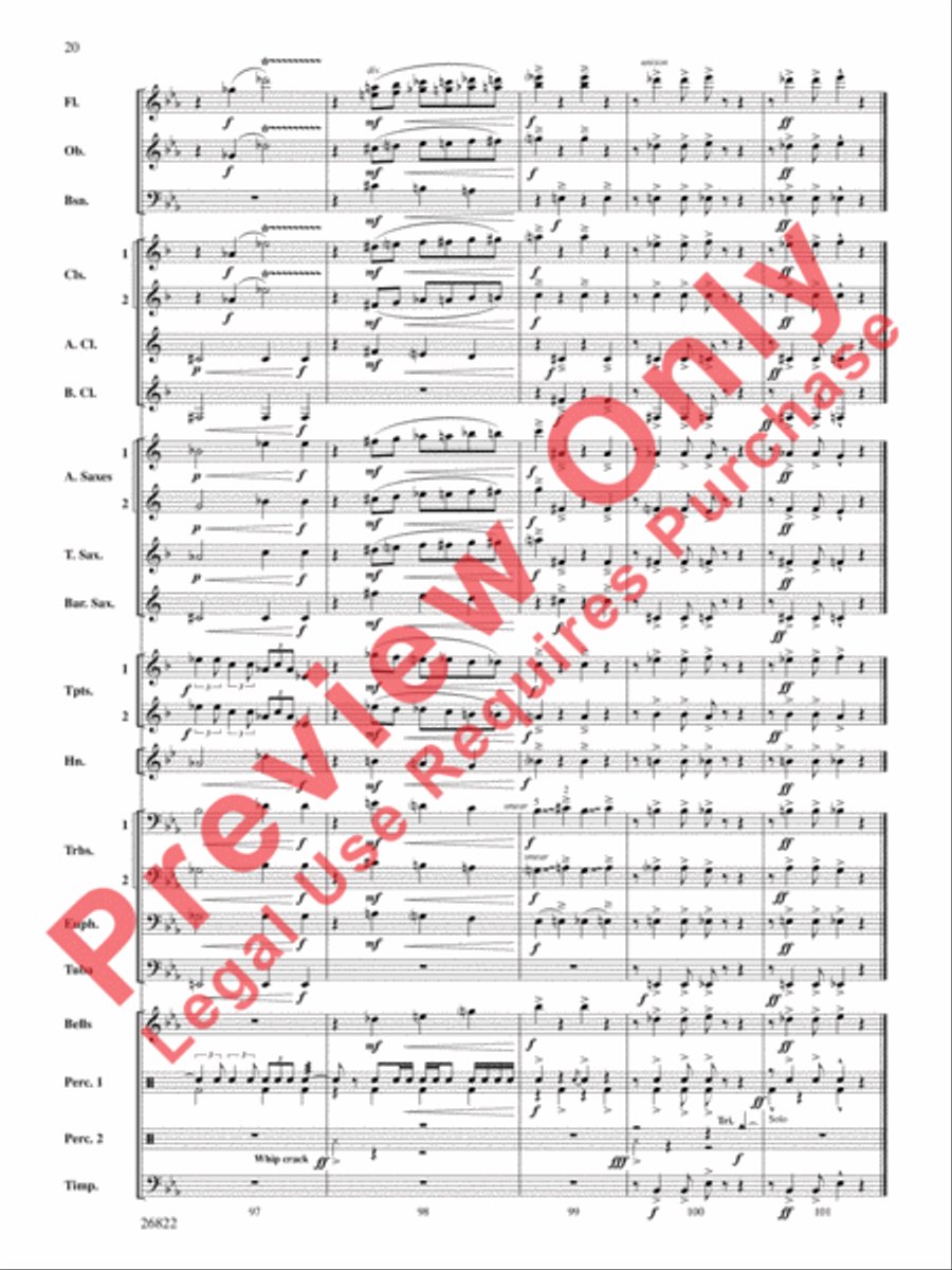 Photo Finish! Photo Finish! Concert Band scores gallery preview page 21
