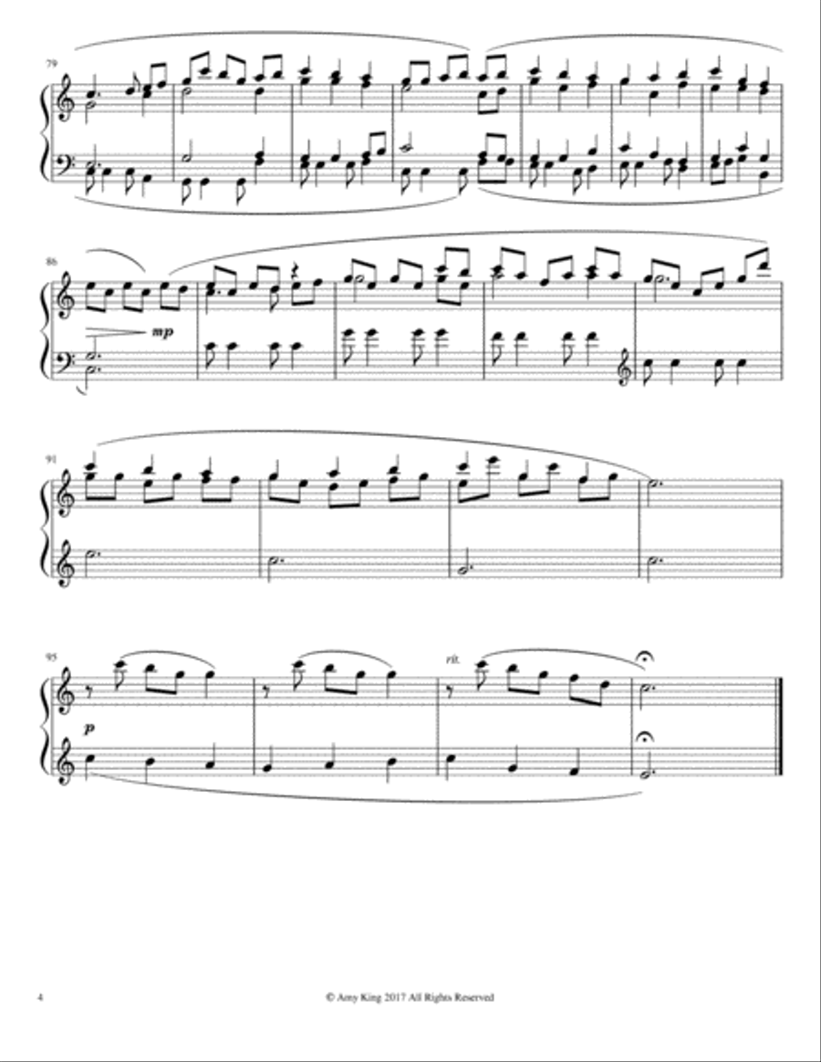 The First Noel Piano Solo scores gallery preview page 5