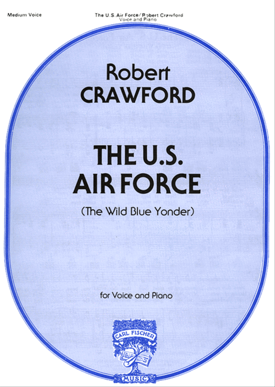 The U.S. Air Force (The Wild Blue Yonder) Voice scores gallery preview page 1