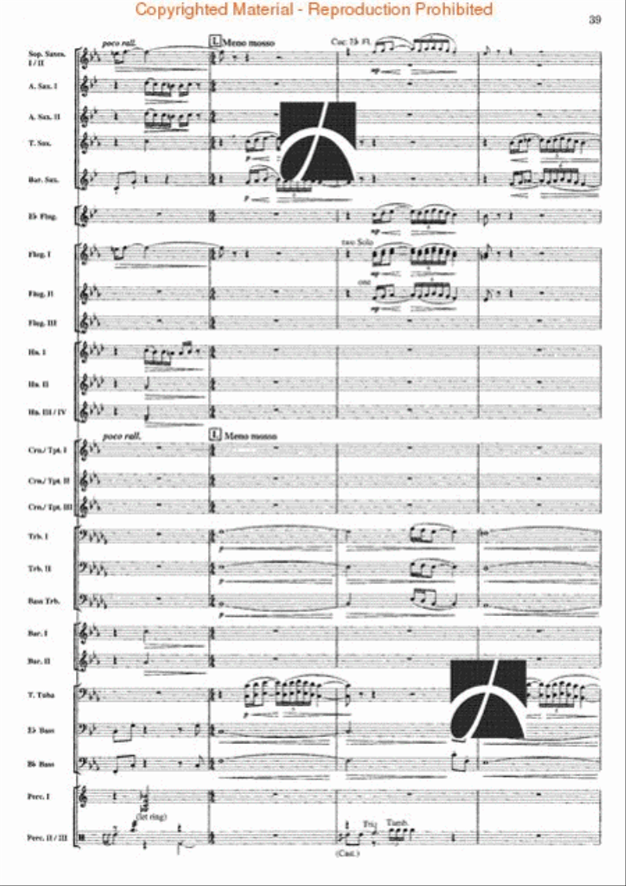 Firestorm Brass Band scores gallery preview page 39