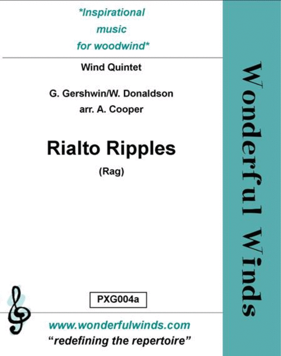 Rialto Ripples Woodwind Quintet scores gallery preview page 1