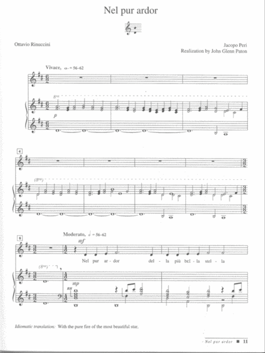 Italian Arias of the Baroque and Classical Eras Voice Solo scores gallery preview page 3