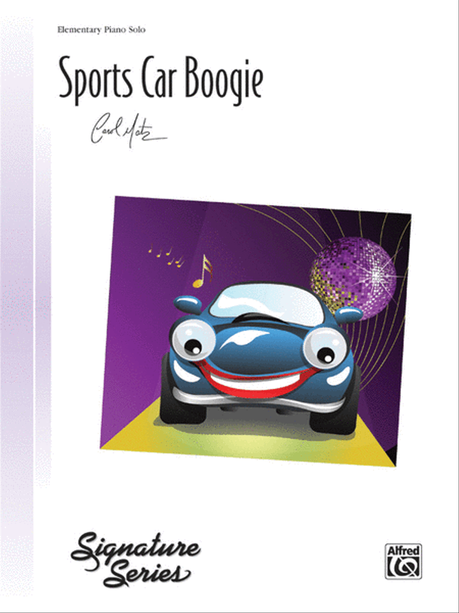 Sports Car Boogie Sports Car Boogie Easy Piano scores gallery preview page 1