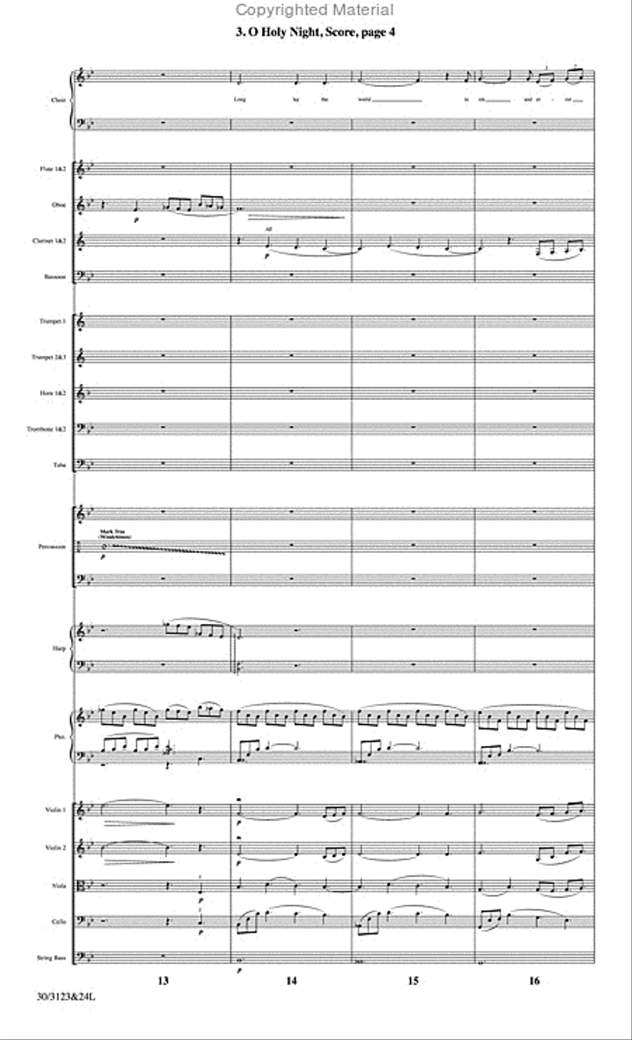 The Christmas Story - Set of Parts Choir scores gallery preview page 20