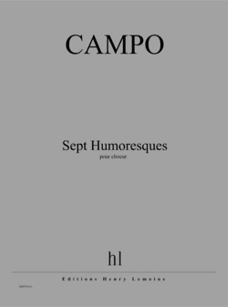 Humoresques (7) Choir scores gallery preview page 1