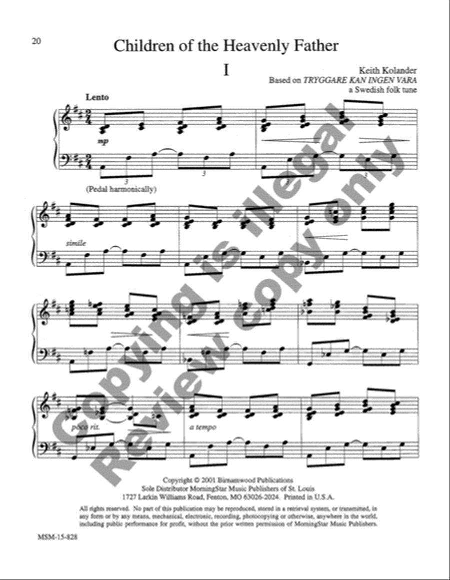 Wondrous Love Wondrous Love Easy Piano scores gallery preview page 7