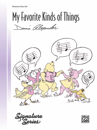 Book cover for My Favorite Kinds of Things