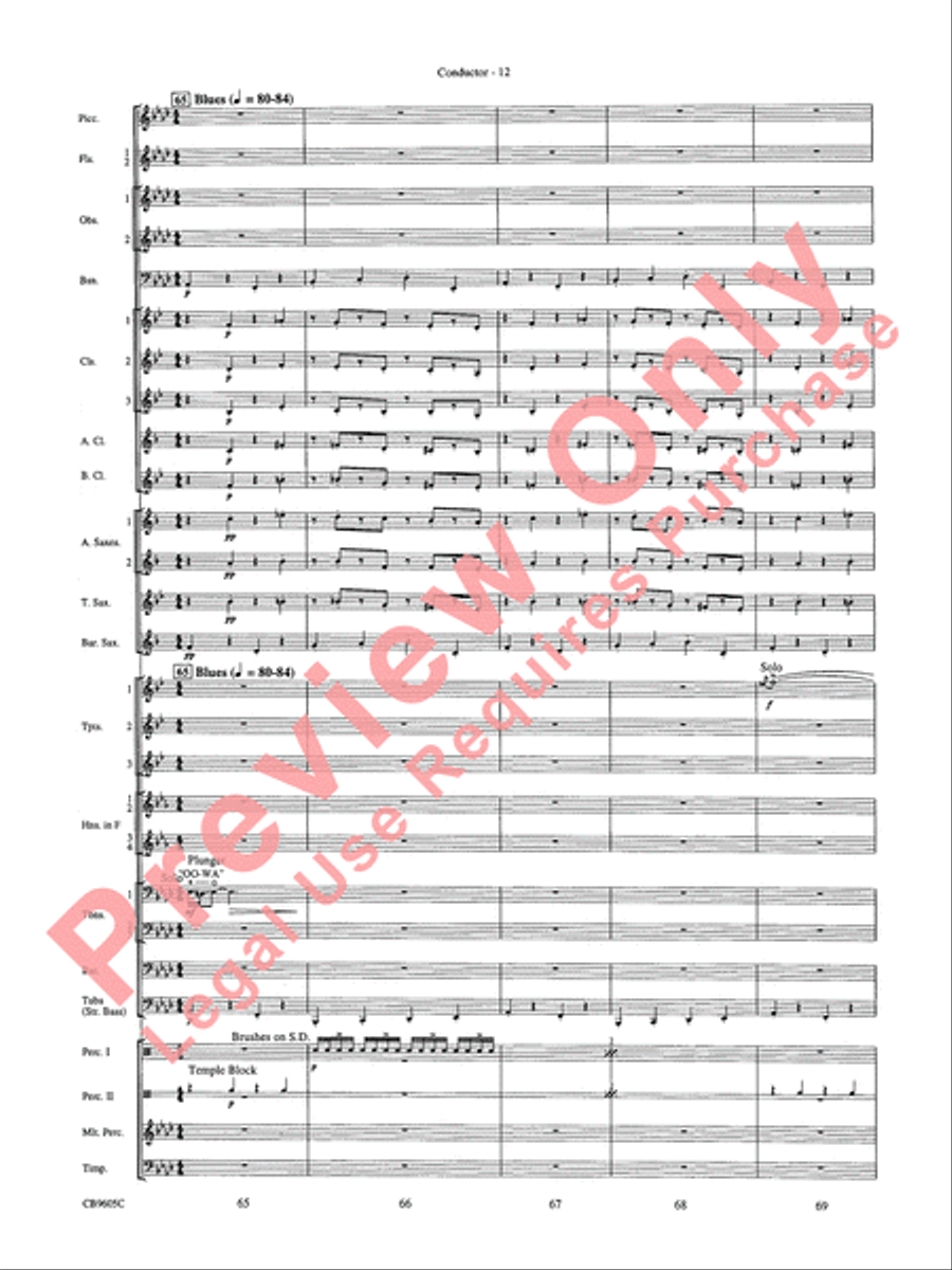 The Symphonic Gershwin The Symphonic Gershwin Concert Band scores gallery preview page 16