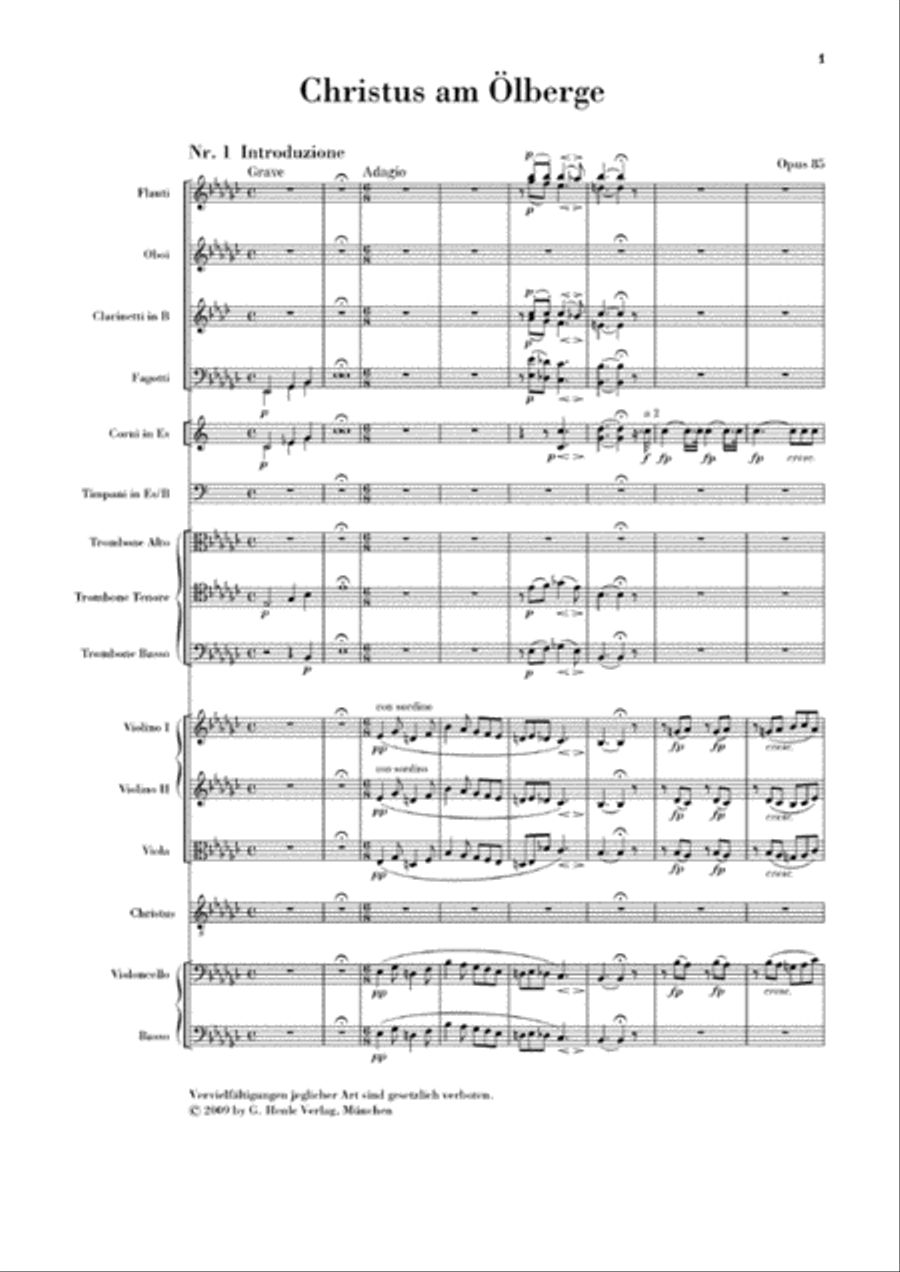 Christus am Ölberge, Op. 85 Choir scores gallery preview page 2