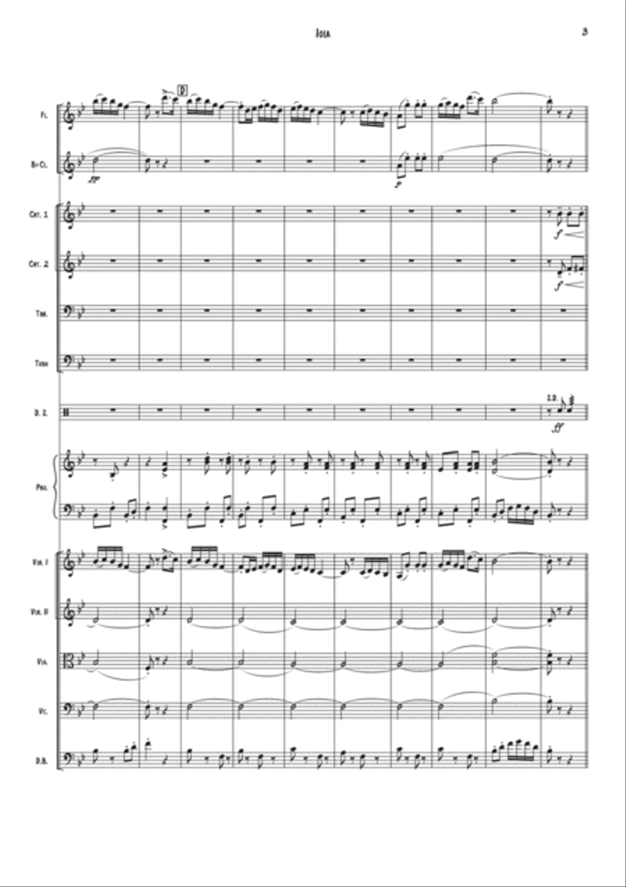 Iola Clarinet scores gallery preview page 5