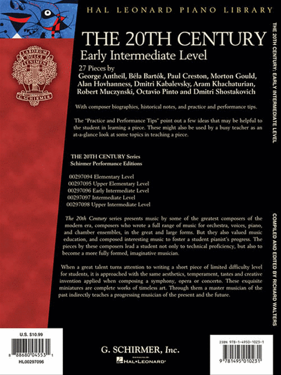 The 20th Century – Early Intermediate Level Piano Solo scores gallery preview page 3