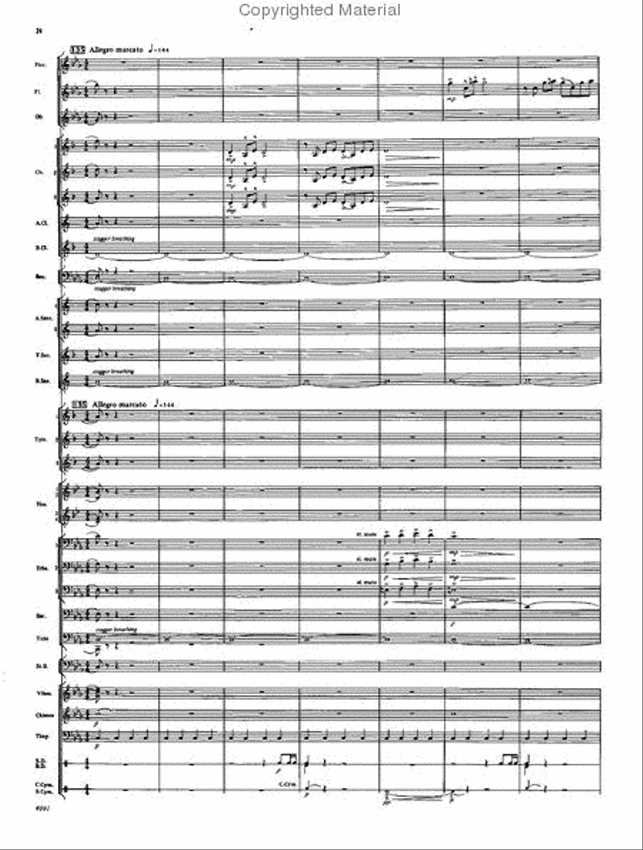 The Light Eternal Concert Band scores gallery preview page 20