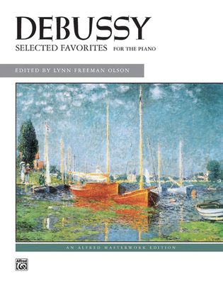 Book cover for Debussy -- Selected Favorites