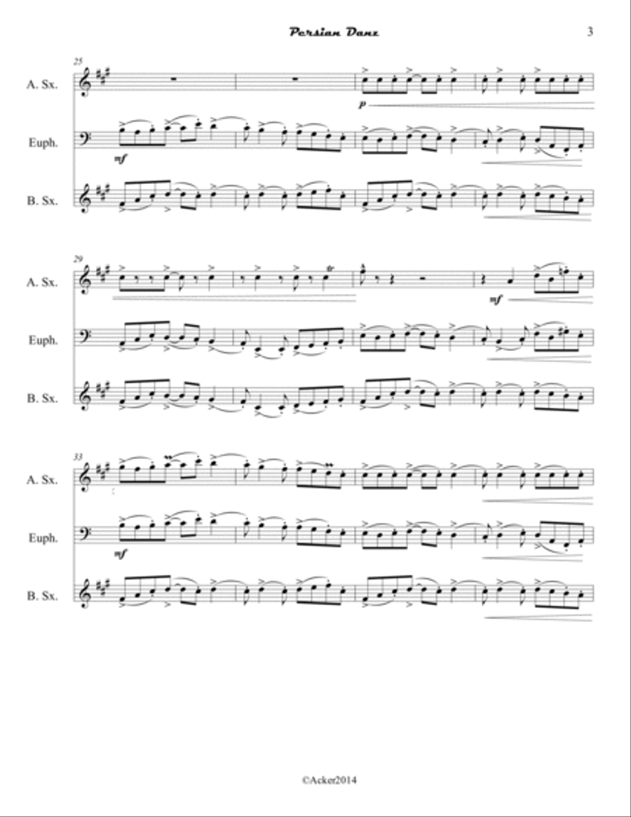 Persian Tanz School and Community scores gallery preview page 3