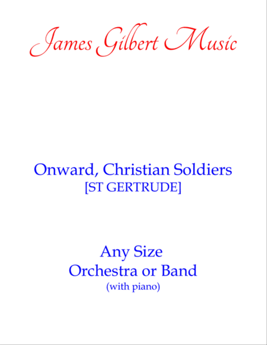 Onward, Christian Soldiers (Any Size Orchestra Series) Small Ensemble scores gallery preview page 1