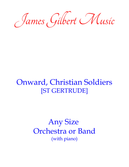 Onward, Christian Soldiers (Any Size Orchestra Series) image number null