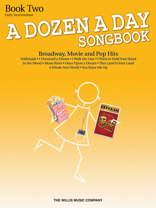 Book cover for A Dozen A Day Songbook – Book 2