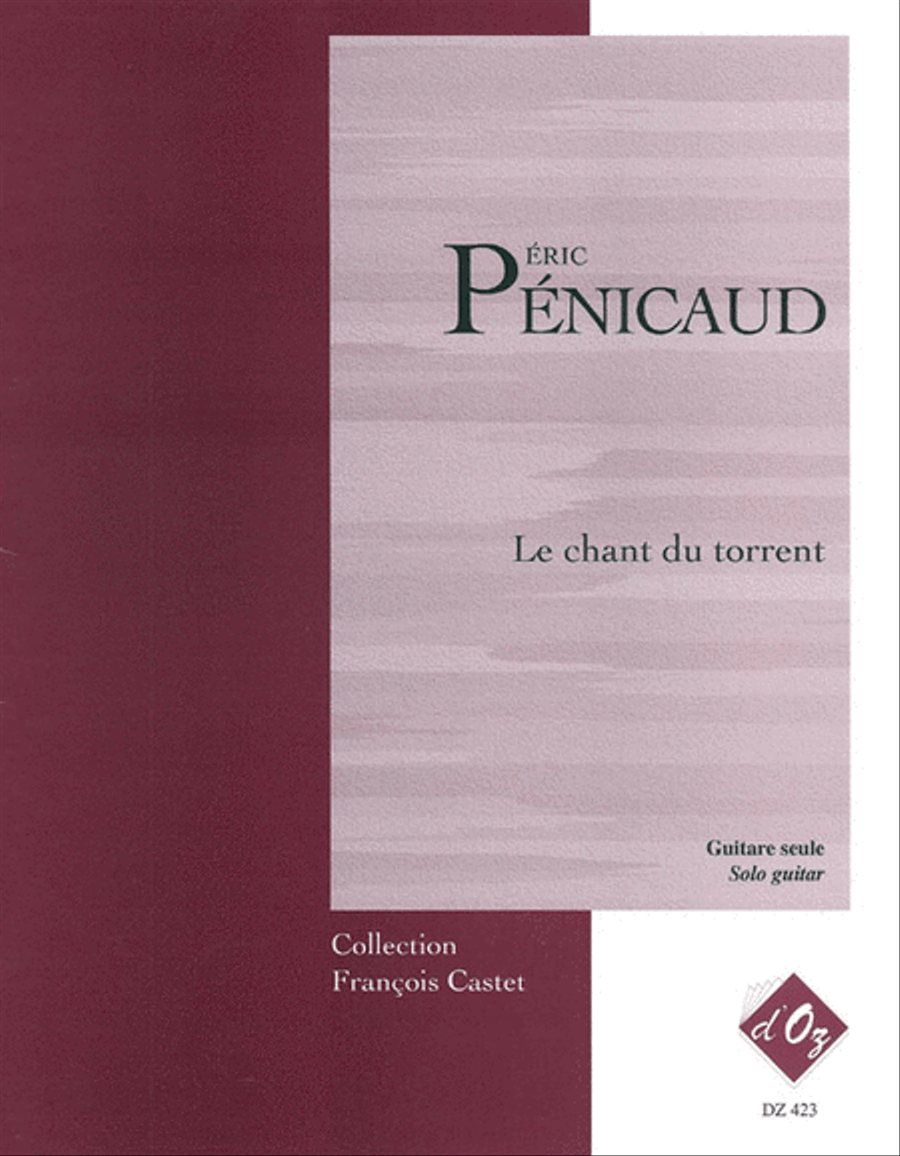 Le chant du torrent Classical Guitar scores gallery preview page 1