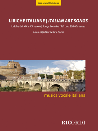 Book cover for Italian Art Songs