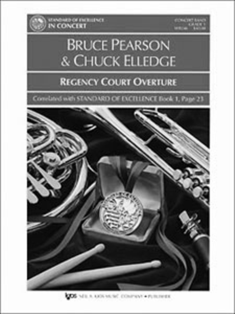 Regency Court Overture - Score Concert Band scores gallery preview page 1
