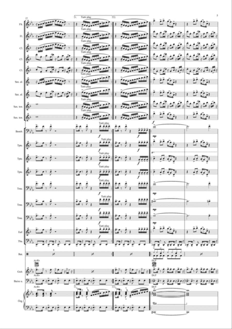 Scatman Concert Band scores gallery preview page 5
