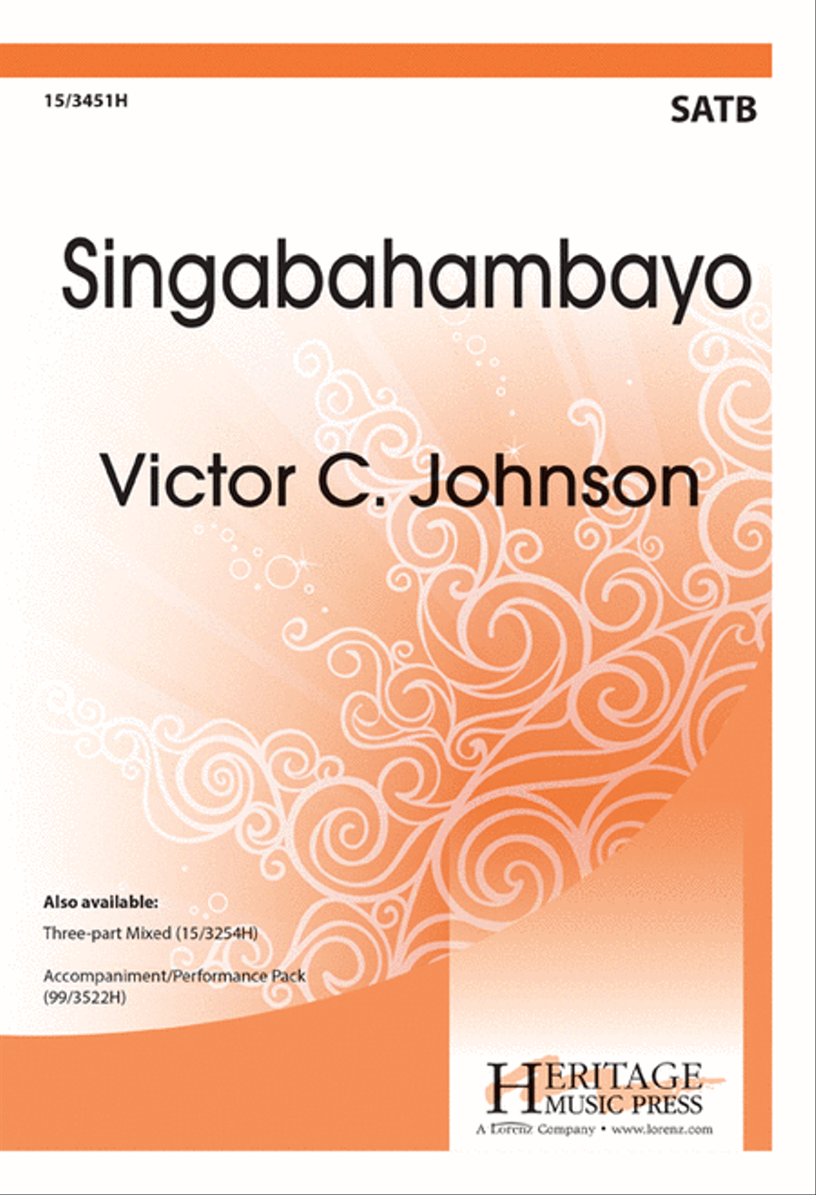 Singabahambayo 4-Part scores gallery preview page 1
