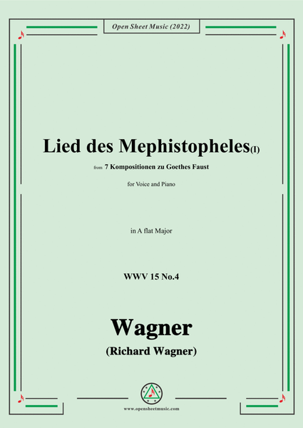 R. Wagner-Lied des Mephistopheles(I),in A flat Major,WWV 15 No.4 image number null